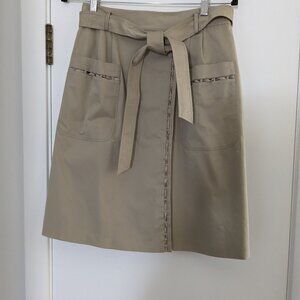 Elie Tahari Tan Skirt